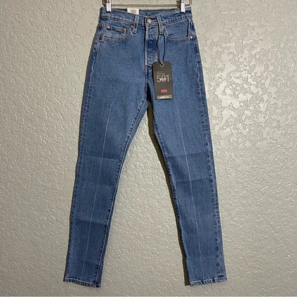 Levi's 501 Stretch Skinny Jeans 24X30